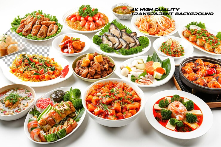 Fresh ingredients for cooking